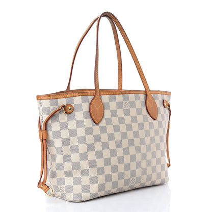Louis Vuitton Damier Azur Neverfull PM 3 of 10