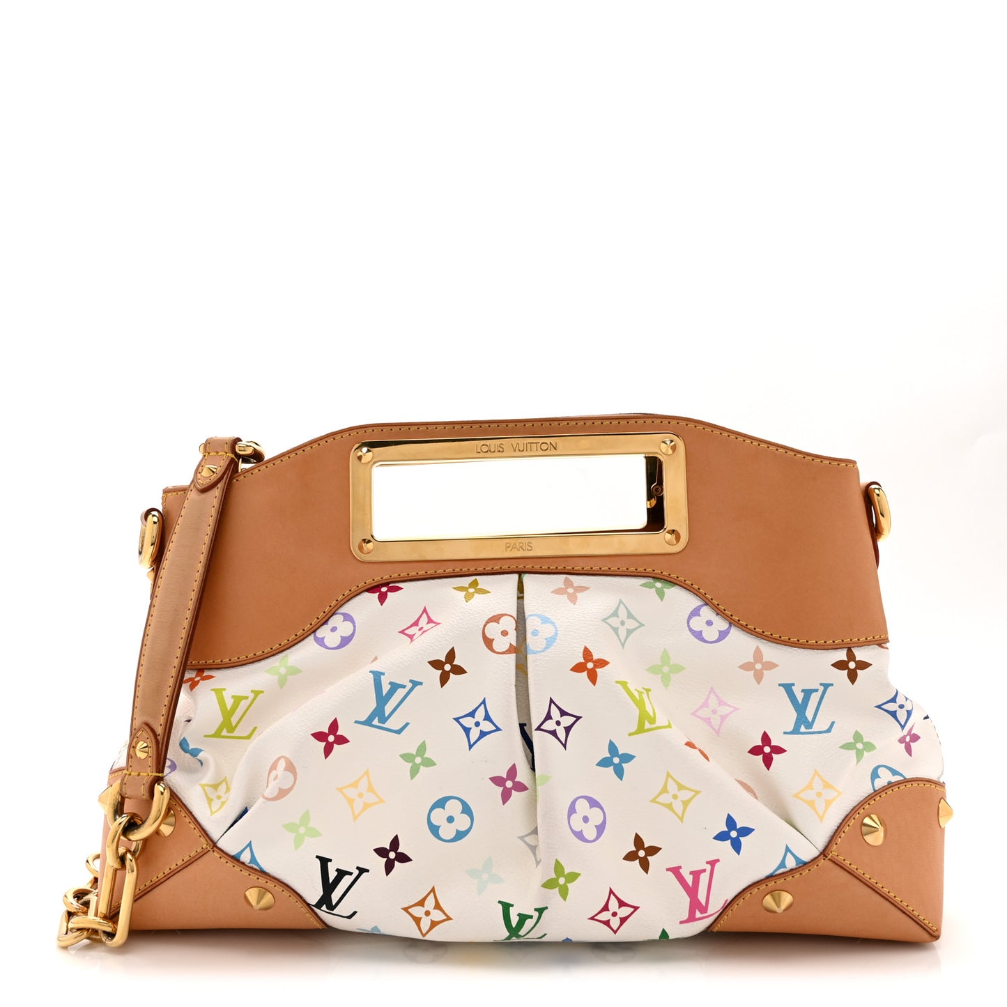 Monogram Multicolor Judy MM White