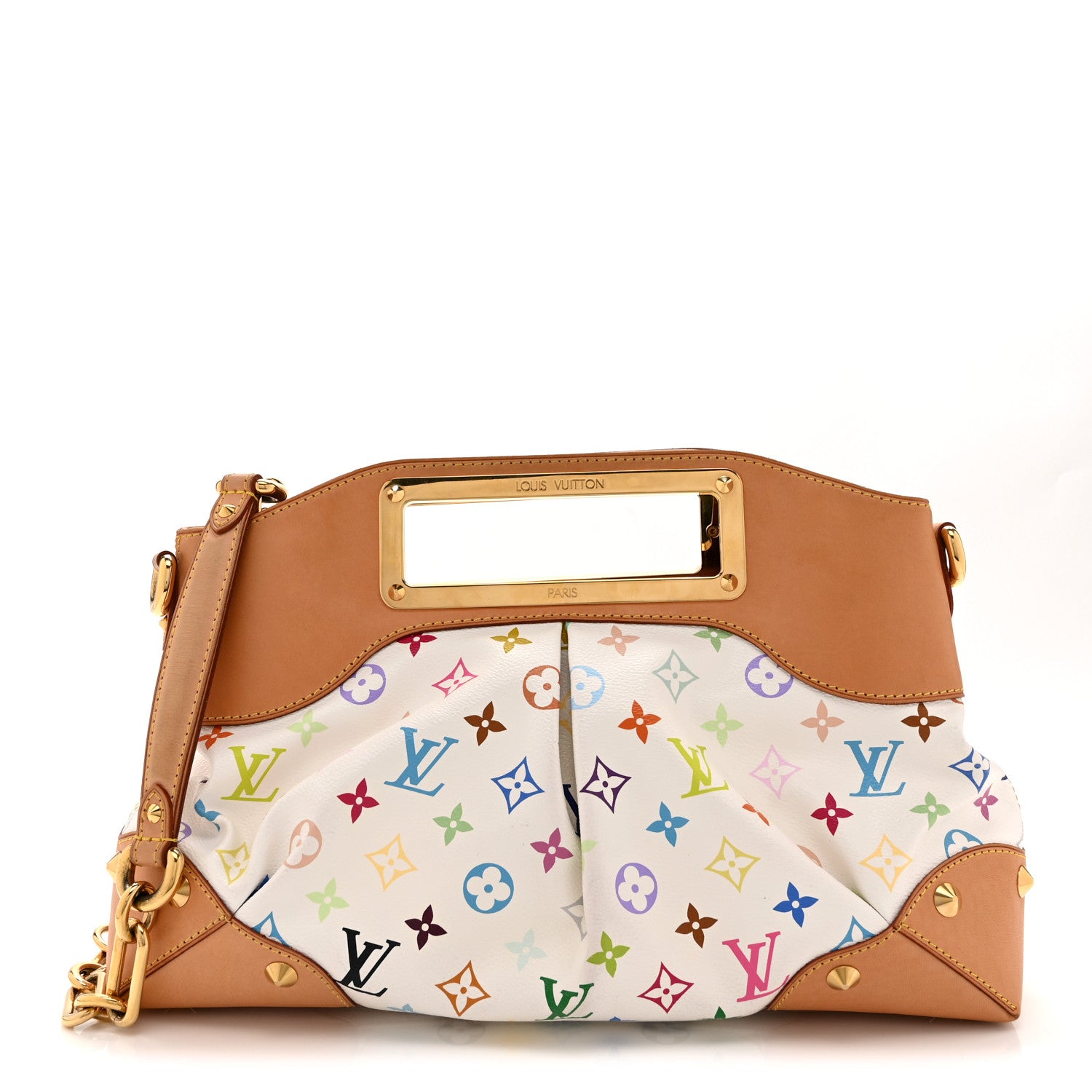 Louis Vuitton Monogram Multicolor Judy MM White 1 of 10