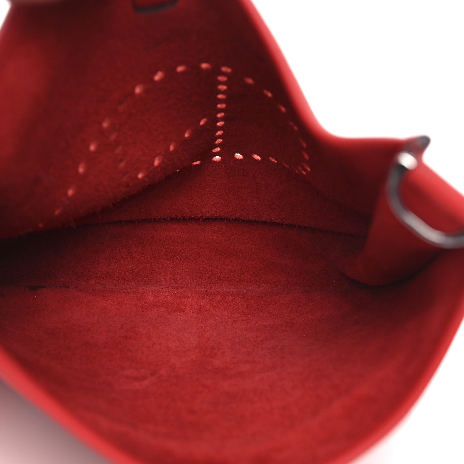 Hermes Taurillon Clemence Evelyne III PM Rouge Tomate 5 of 13