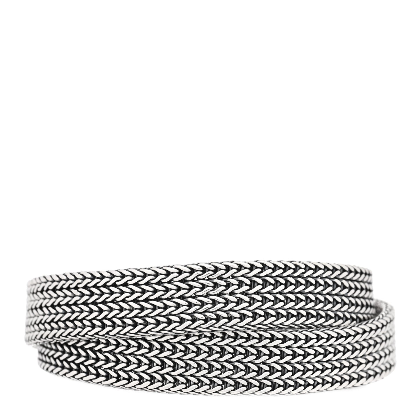 Sterling Silver Double Wrap Bracelet