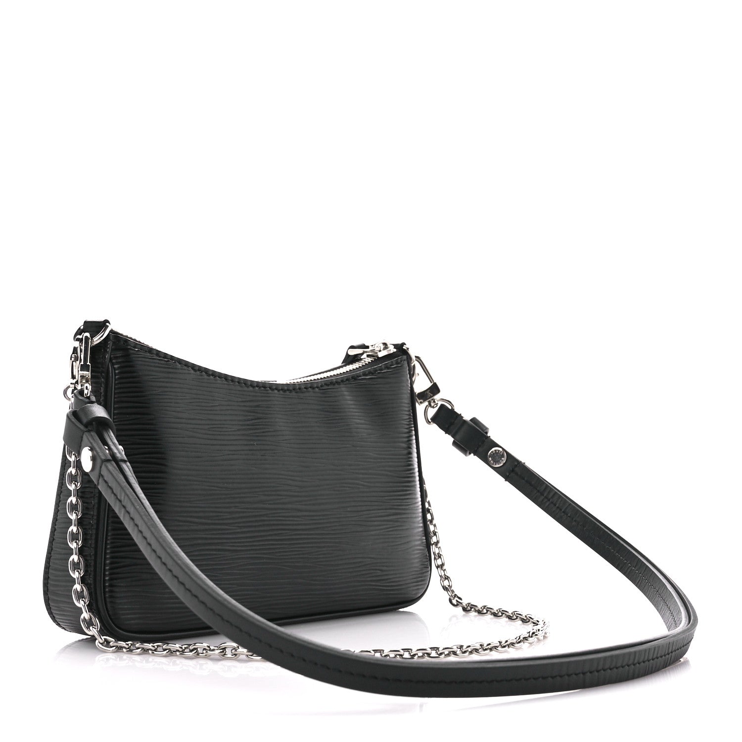 Louis Vuitton Epi Easy Pouch On Strap Black 3 of 13