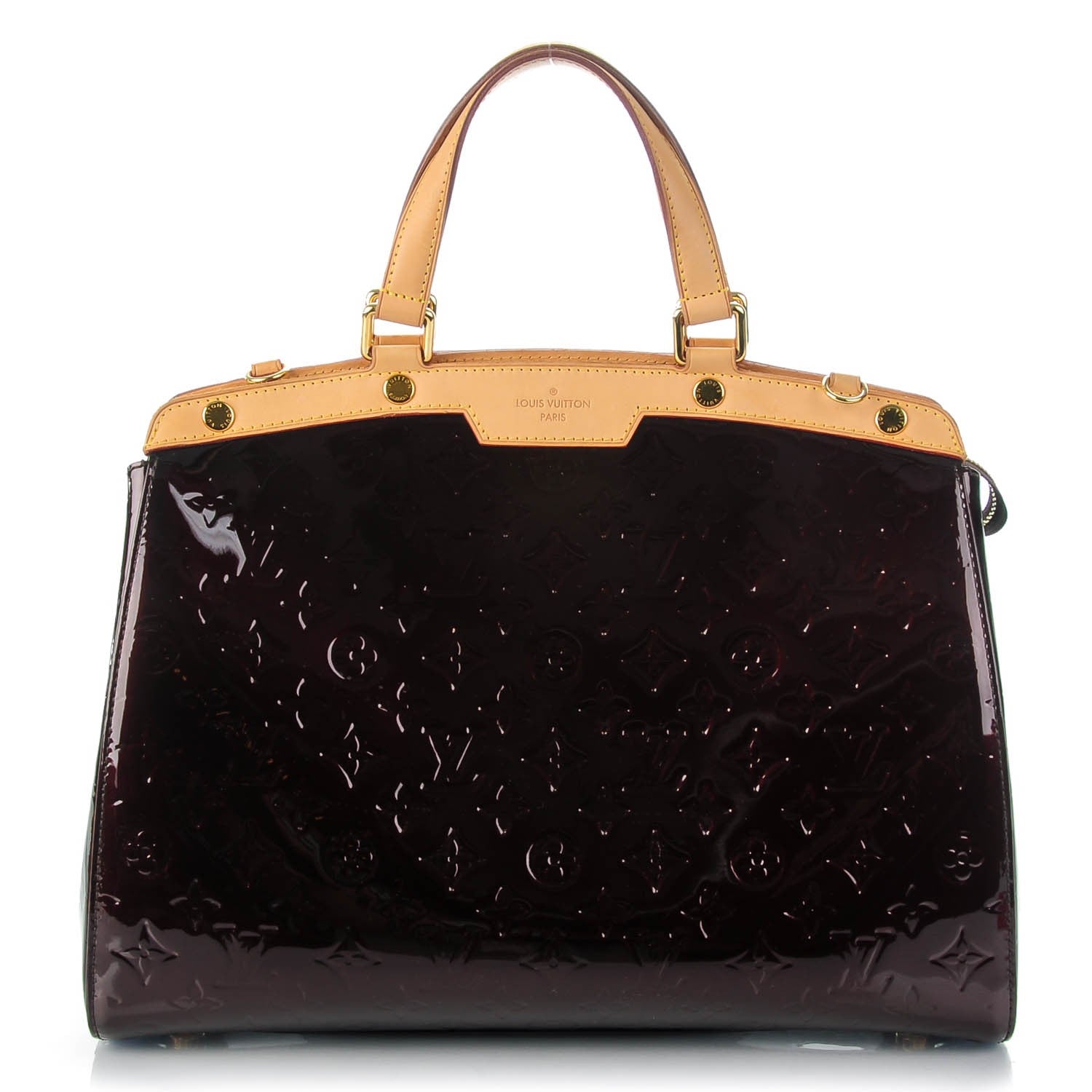 Louis Vuitton Vernis Brea GM Amarante 1 of 7