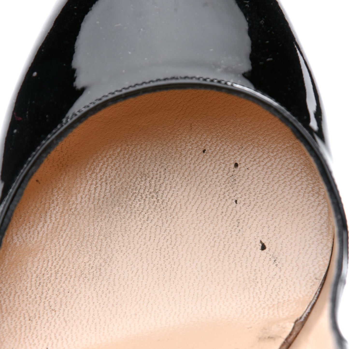 Patent Ron Ron Zeppa 80 Wedges 38.5 Black