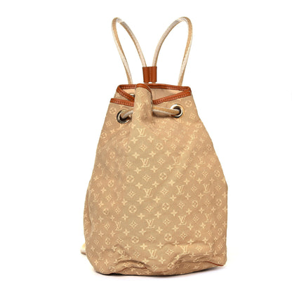 Louis Vuitton Mini Lin Monogram Betsy Backpack Beige 1 of 4
