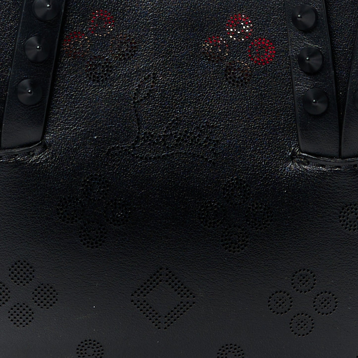 Calfskin Loubinthesky Nano Cabata Tote Black