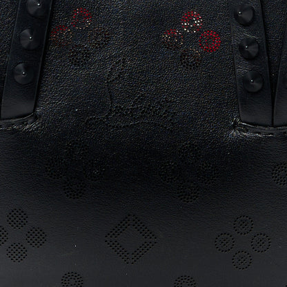 Christian Louboutin Calfskin Loubinthesky Nano Cabata Tote Black 8 of 10