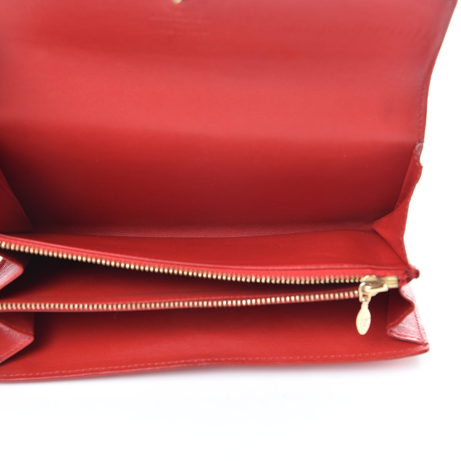 Louis Vuitton Vernis Sarah Wallet Rouge 5 of 14