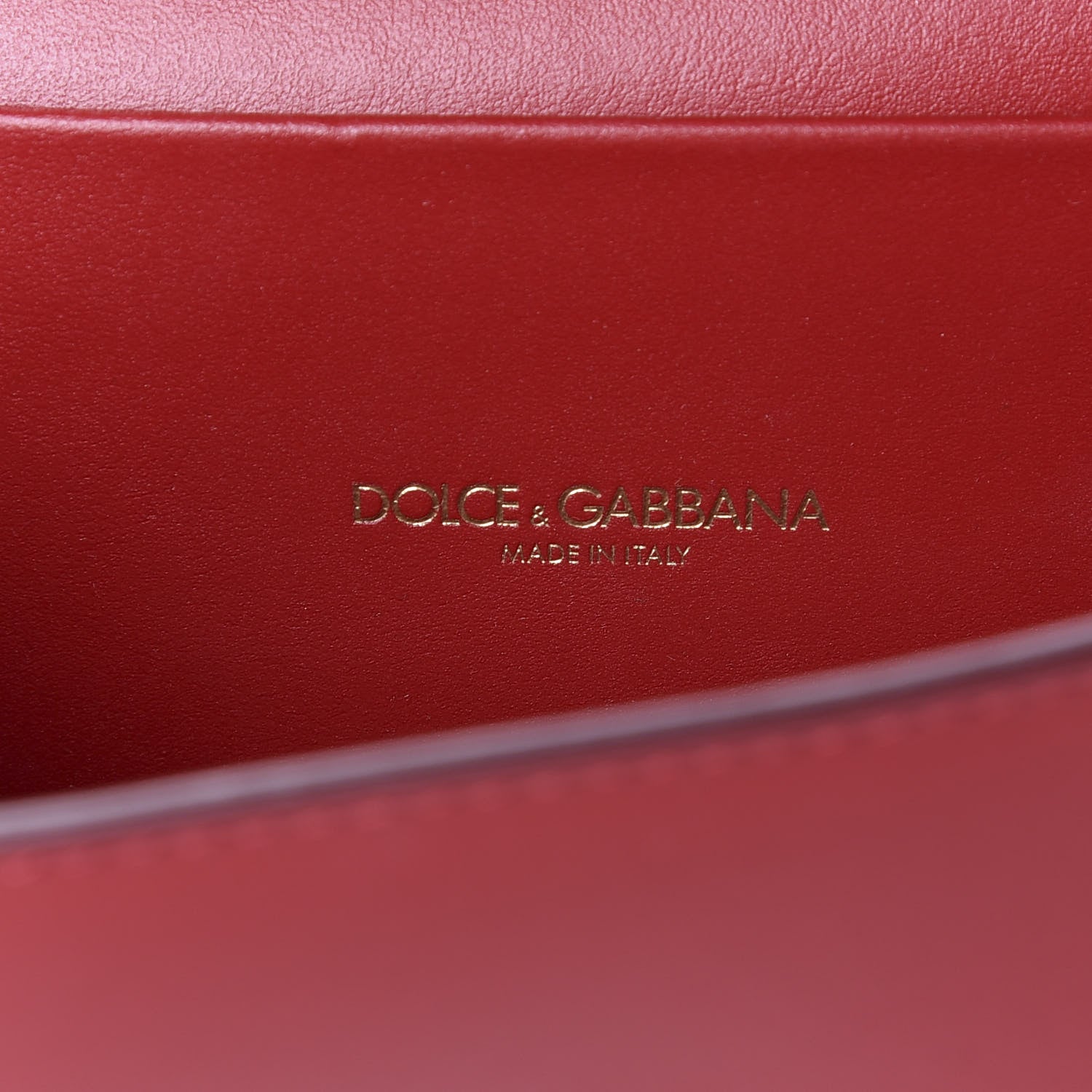 Dolce & Gabbana Agnello Vitello Devotion Belt Bag 85 34 Red 6 of 11
