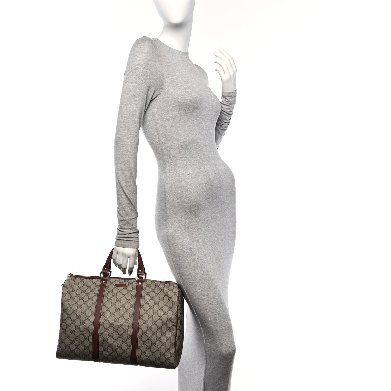 Gucci GG Plus Monogram Medium Joy Boston Brown 3 of 10