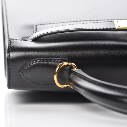 Hermes Box Kelly Sellier 28 Black 9 of 40