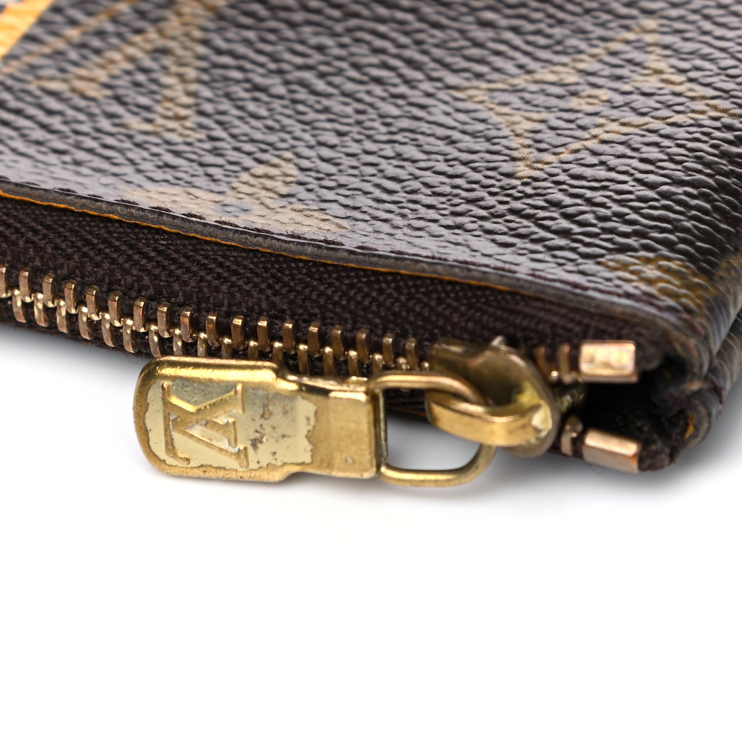 Monogram Groom Key Pouch