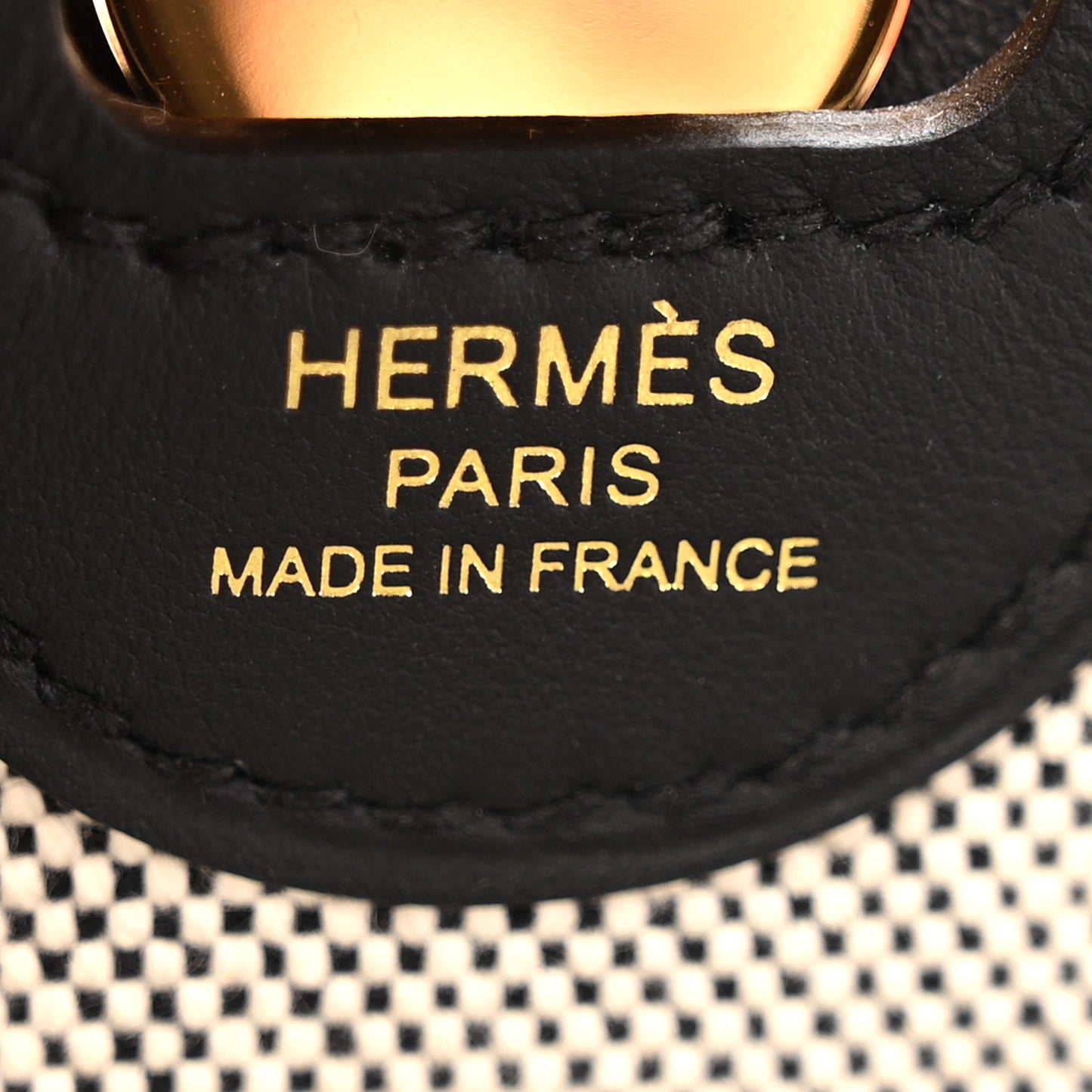 Vache Hunter Swift H Canvas Tablier Sellier Black Ecru