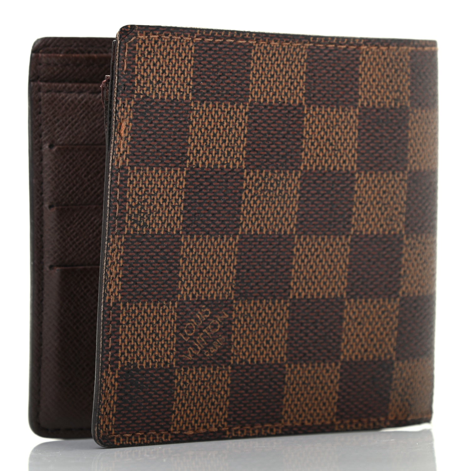 Louis Vuitton Damier Ebene Marco Wallet 2 of 6