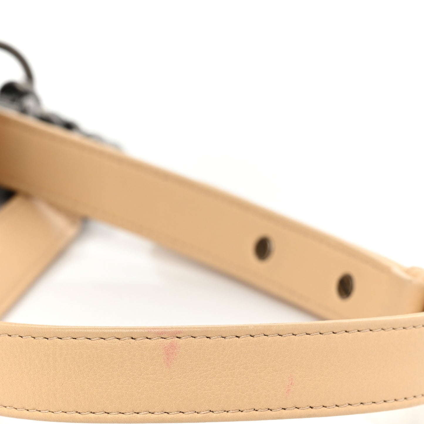 Calfskin Quilted Small Boy Flap Beige