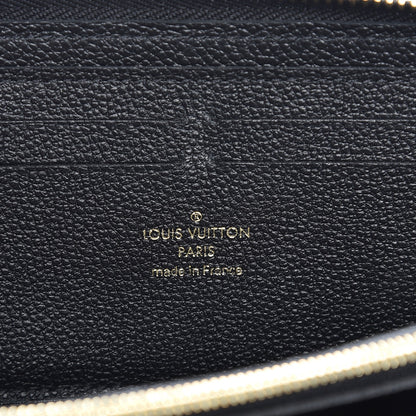 Louis Vuitton Empreinte Clemence Wallet Black 6 of 6