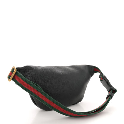 Gucci Grained Calfskin Small Logo Belt Bag Black 3 of 10