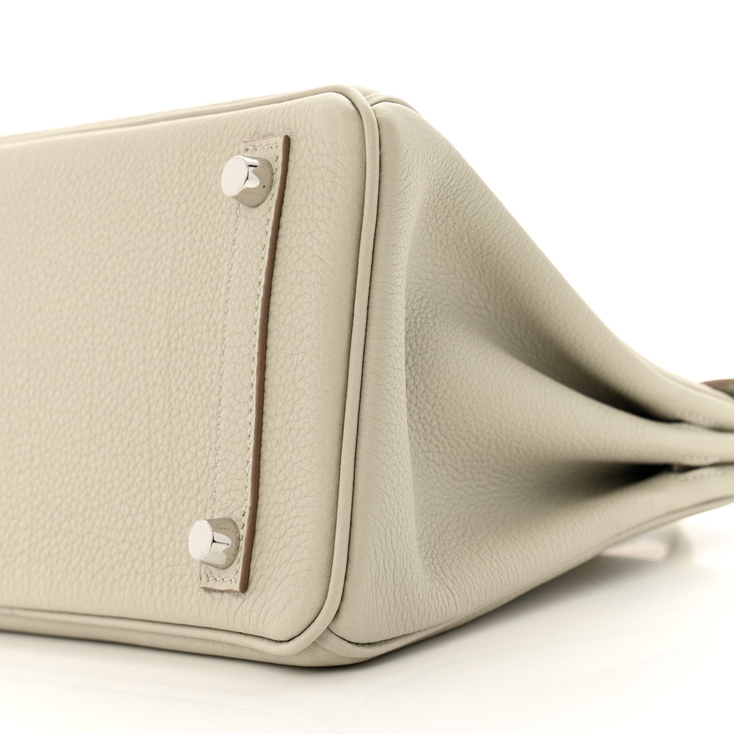 Hermes Togo Birkin 25 Gris Perle 10 of 12