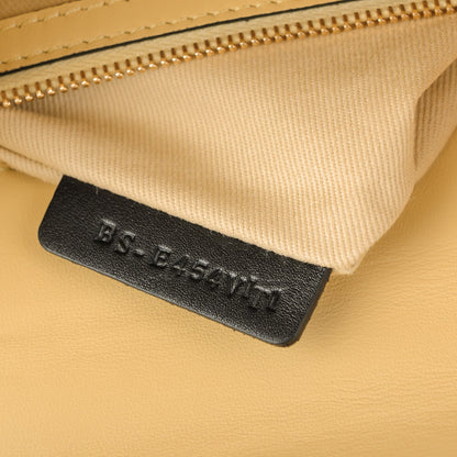 Valentino Garavani Vitello Large Glam Lock Rockstud Flap Soft Yellow 7 of 7