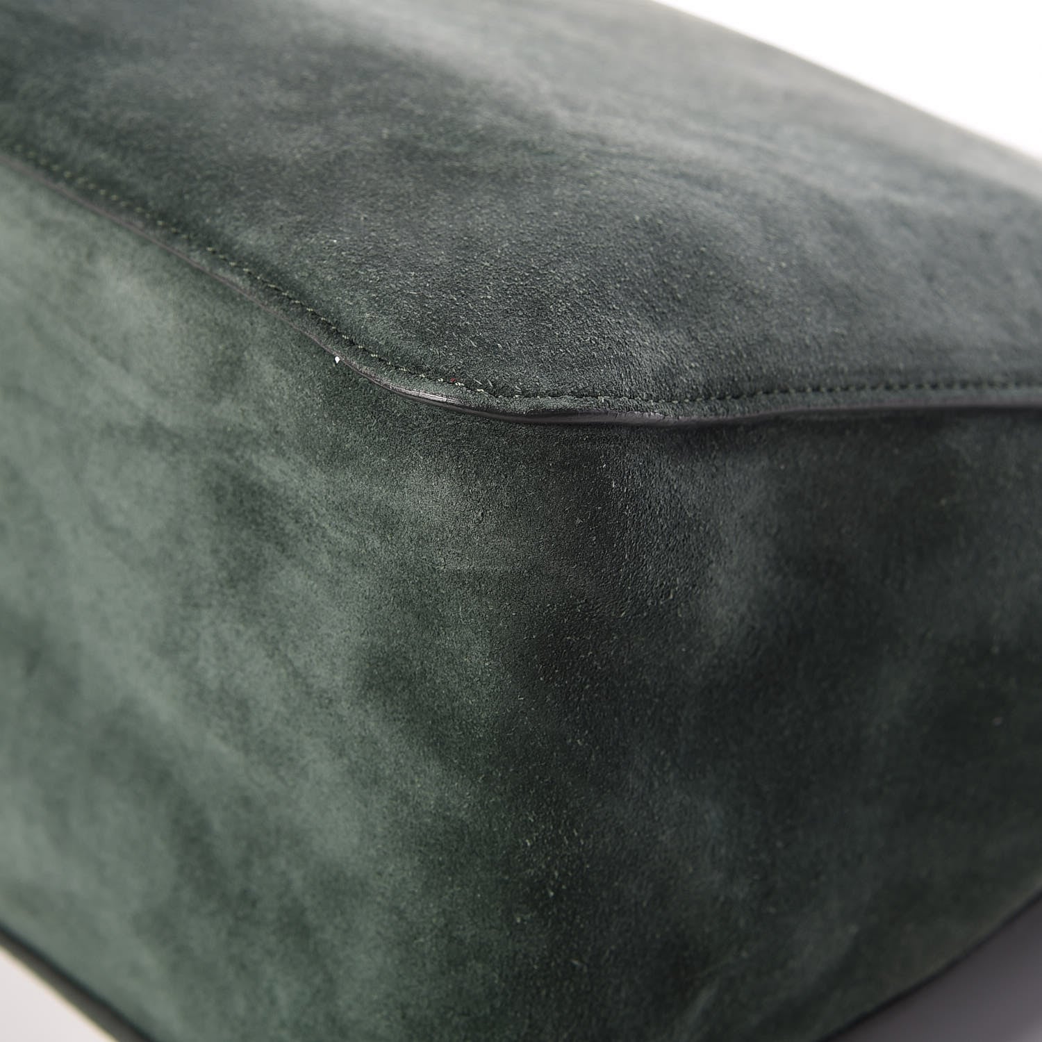 Celine Suede Medium Gourmette Emerald 12 of 13