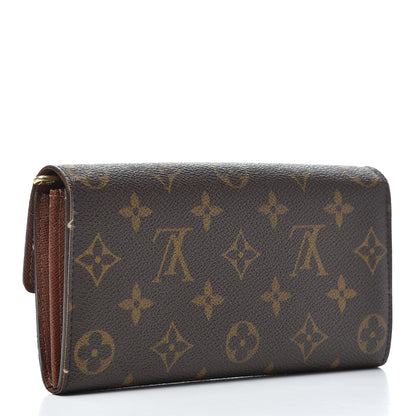 Louis Vuitton Monogram Sarah Wallet 3 of 12