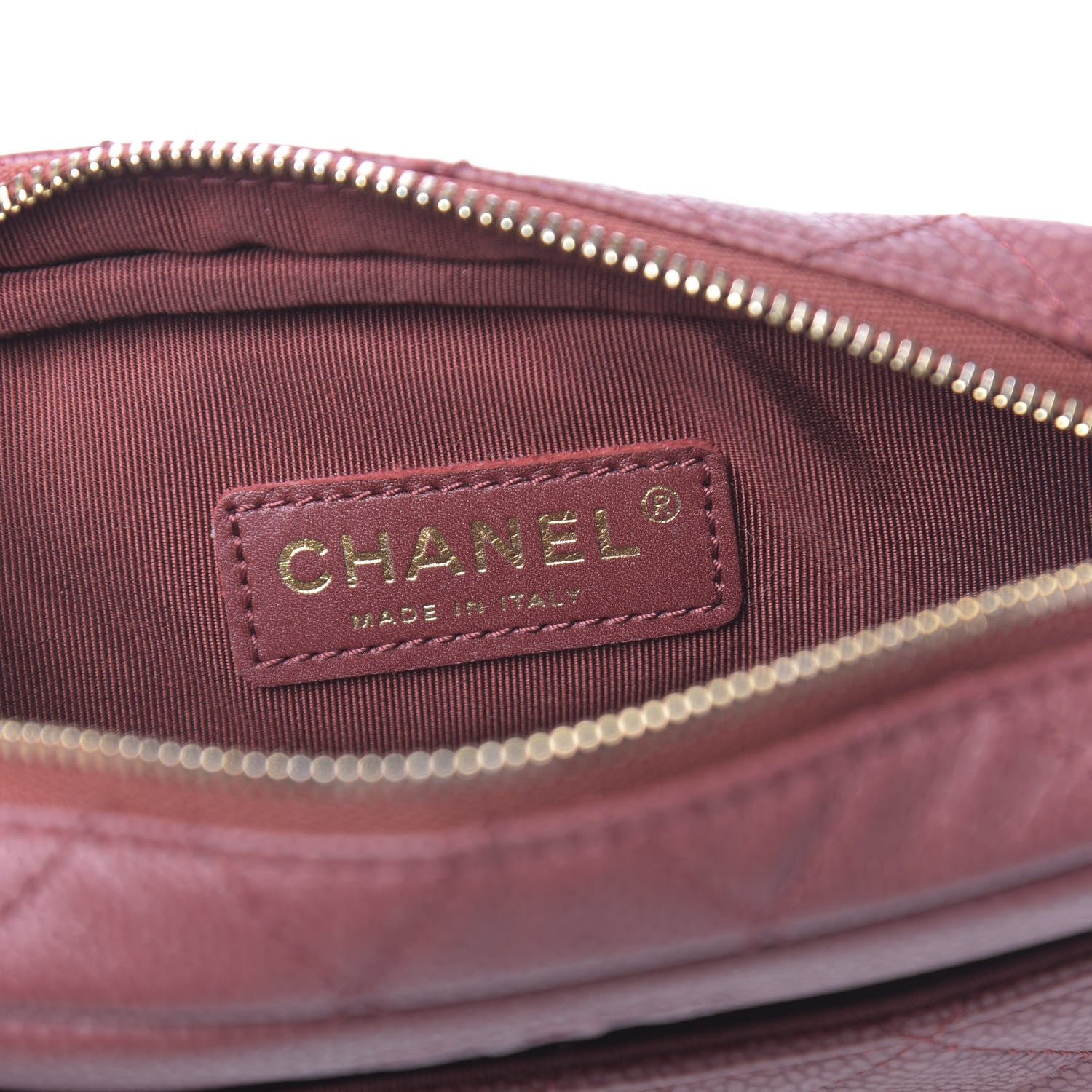 Chanel Caviar Quilted Mini Coco Tassel Camera Case Burgundy 6 of 10