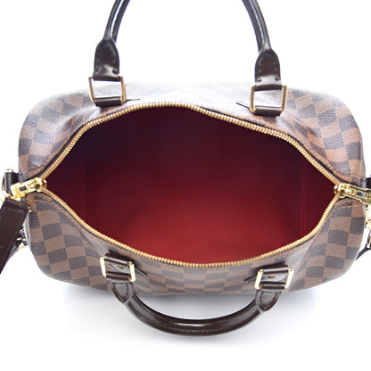 Louis Vuitton Damier Ebene Speedy Bandouliere 30 5 of 10