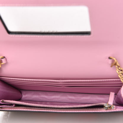 Gucci GG Supreme Monogram Strawberry Chain Wallet 5 of 10