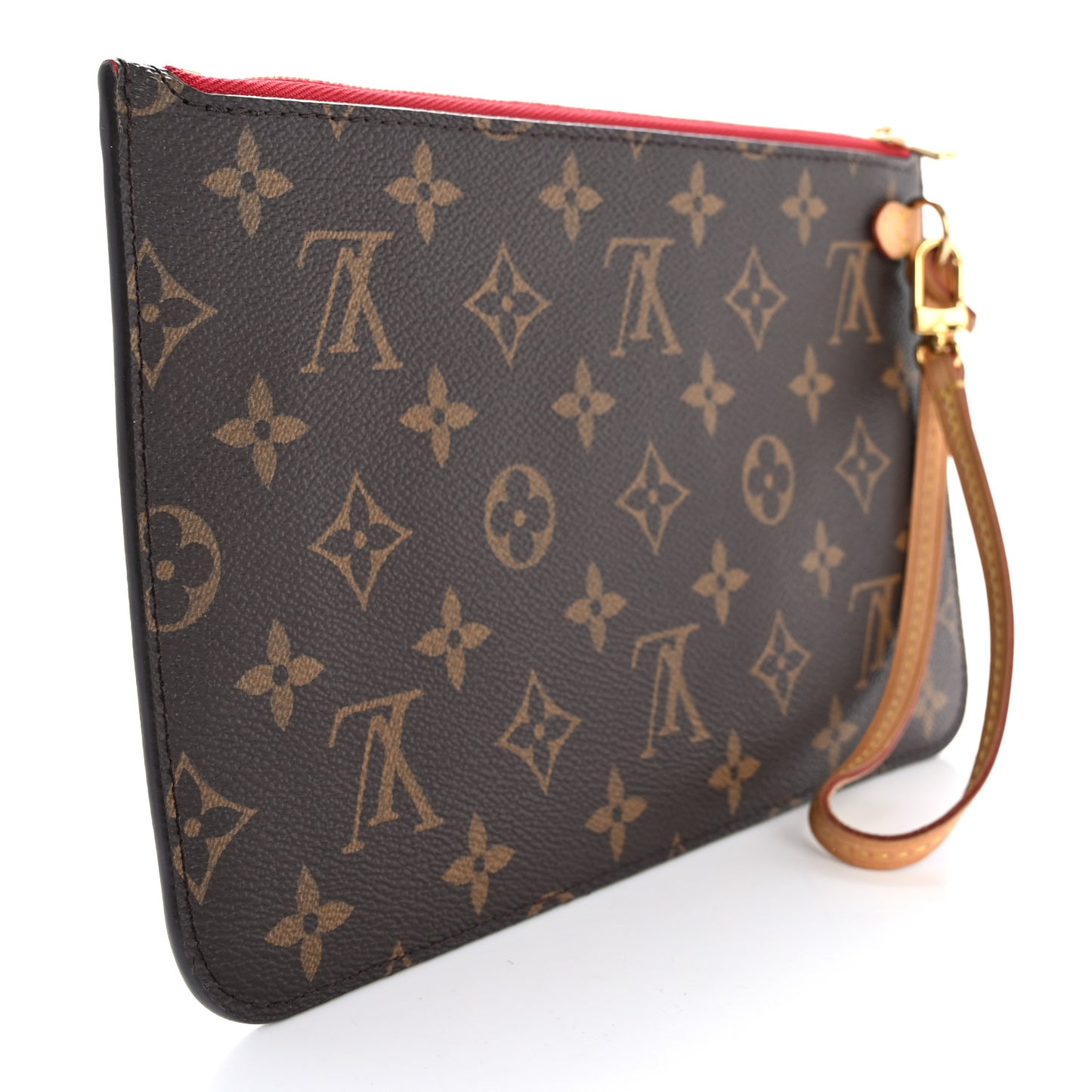 Monogram Neverfull MM GM Pochette Cherry