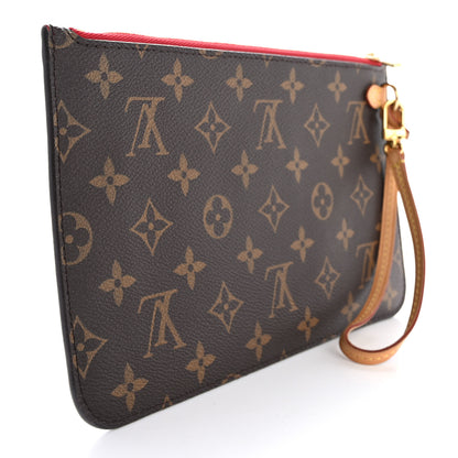Louis Vuitton Monogram Neverfull MM GM Pochette Cherry 3 of 11