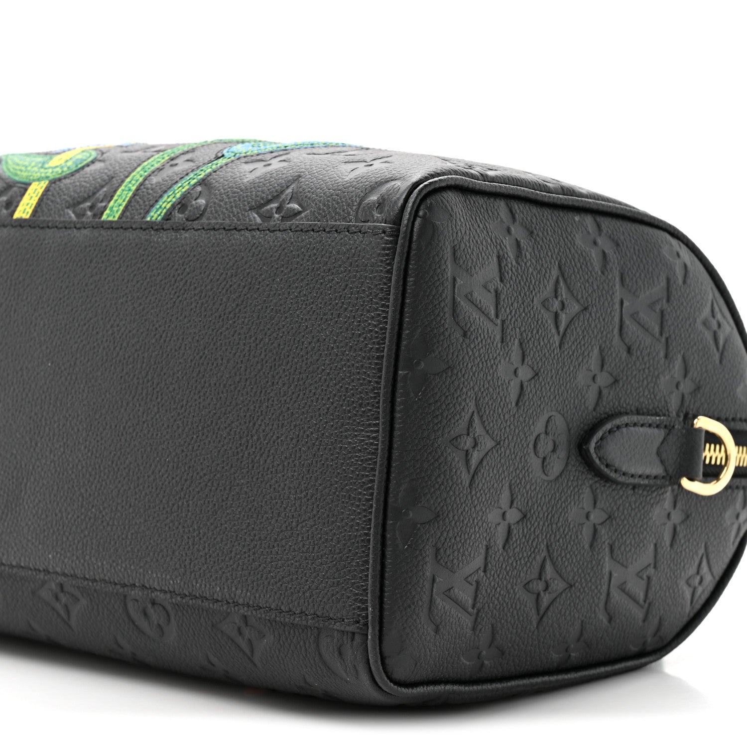 Louis Vuitton LV X YK Empreinte Speedy Bandouliere 25 Black 9 of 10