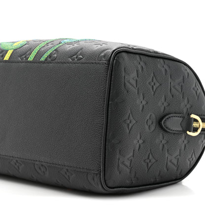 Louis Vuitton LV X YK Empreinte Speedy Bandouliere 25 Black 9 of 10