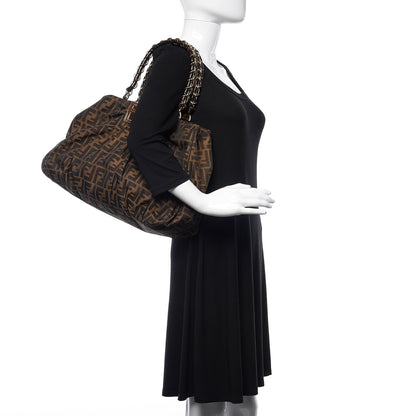 Fendi Zucca Mia Tote Tobacco 2 of 10