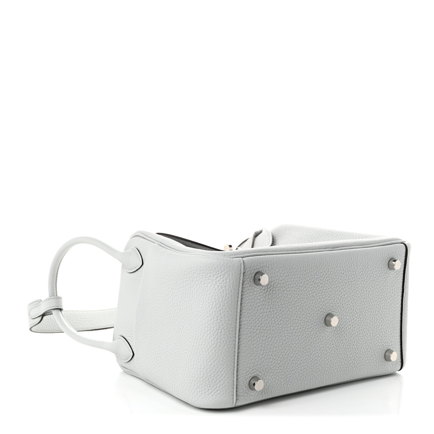 Hermes Taurillon Clemence Lindy 26 Bleu Pale 4 of 10
