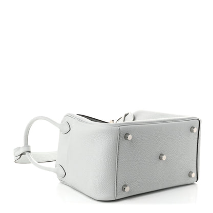 Hermes Taurillon Clemence Lindy 26 Bleu Pale 4 of 10