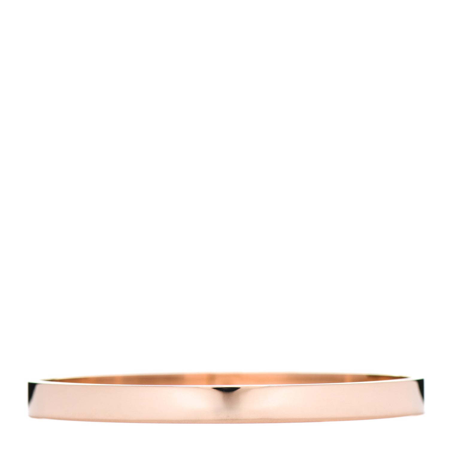 Hermes 18K Rose Gold Diamond PM Kelly Bracelet ST 2 of 4