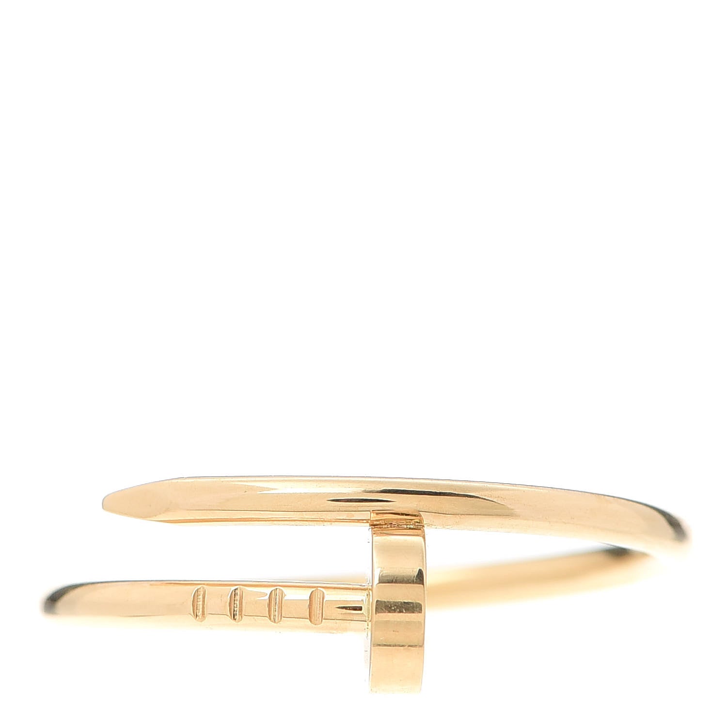 Cartier 18K Yellow Gold Small Juste Un Clou Ring 62 10 1 of 4