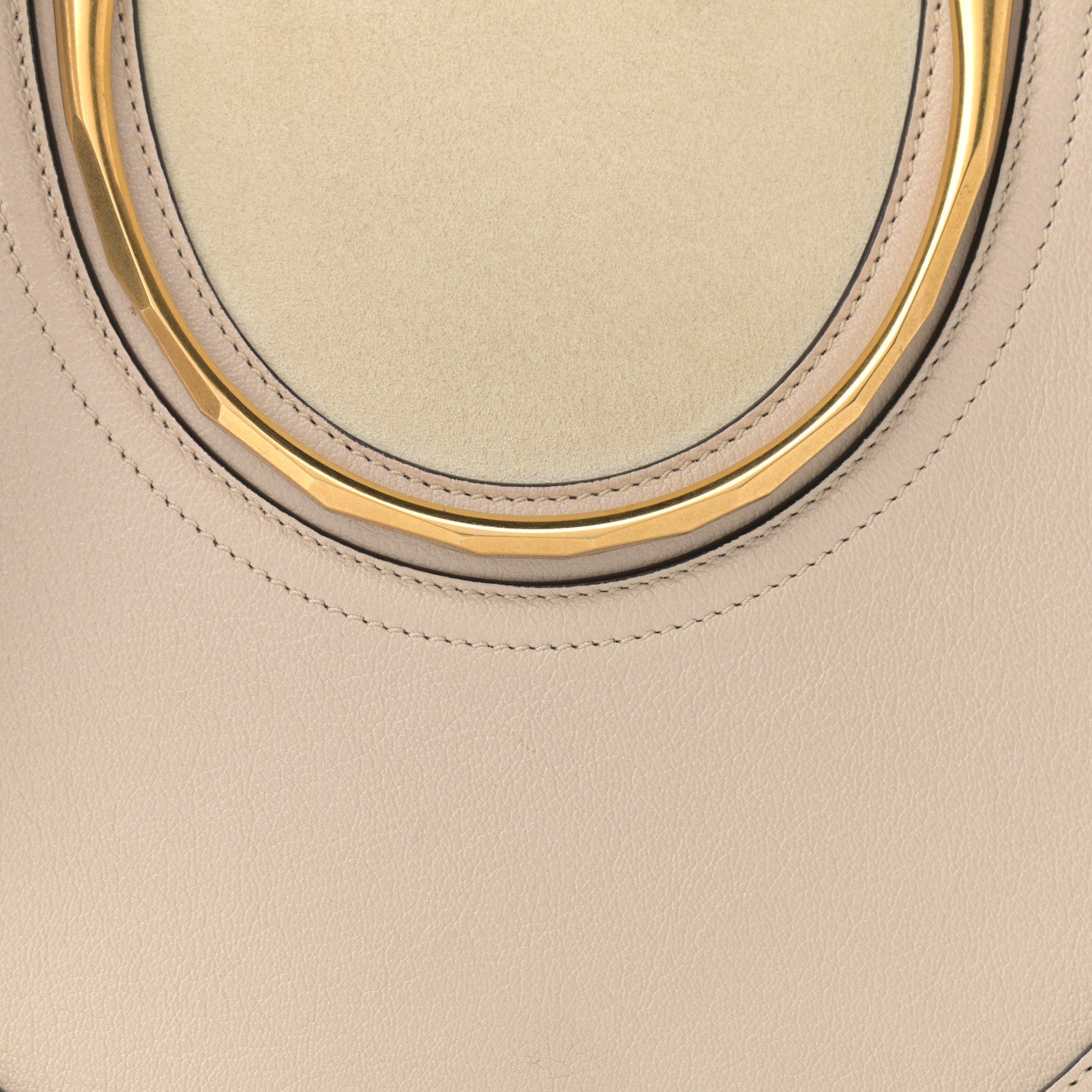 Chloe Goatskin Suede Medium Pixie Bag Abstract White 8 of 10
