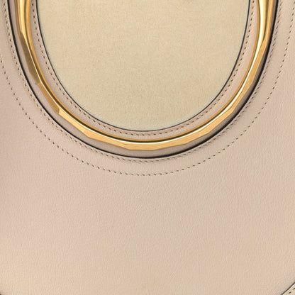 Chloe Goatskin Suede Medium Pixie Bag Abstract White 8 of 10