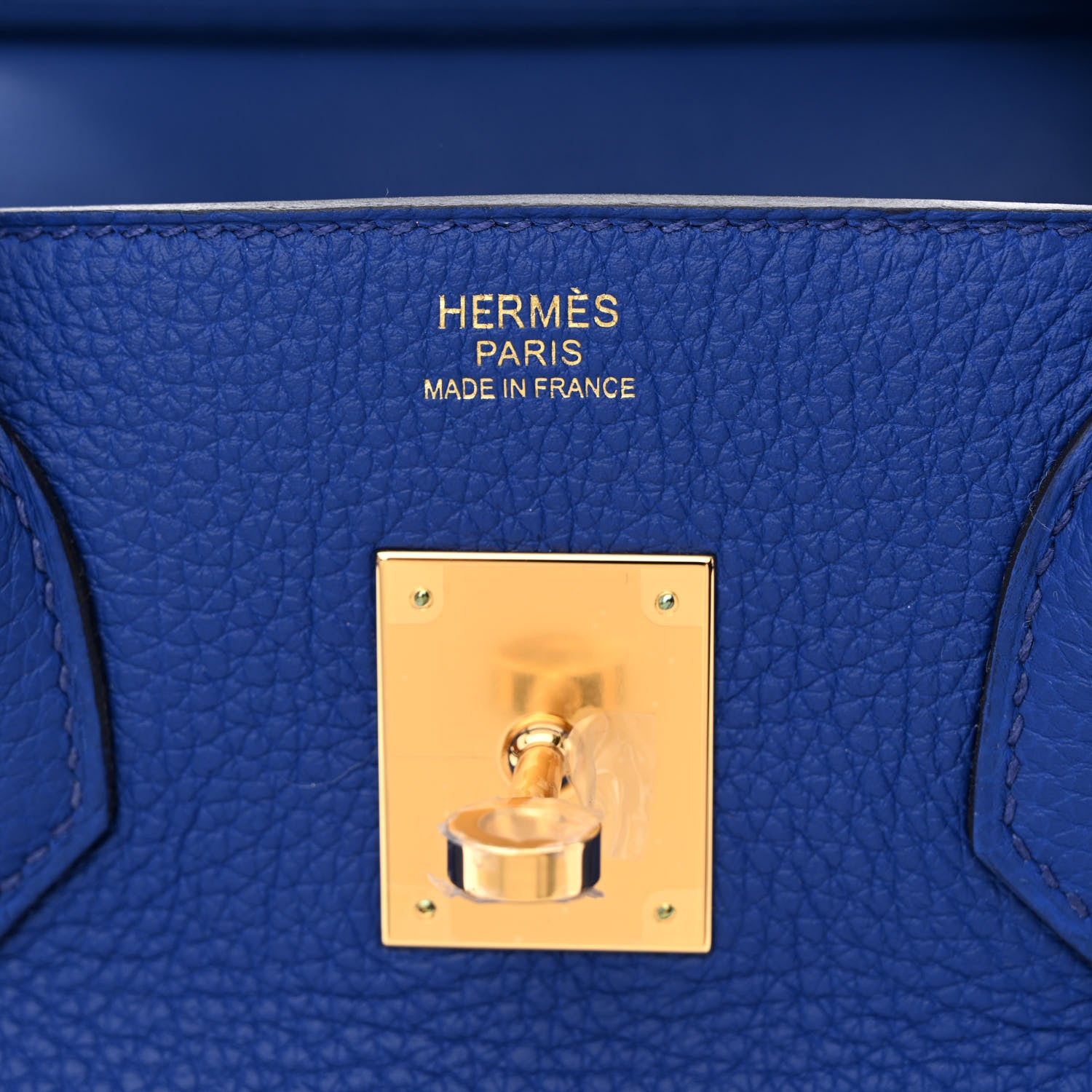 Hermes Togo BIRKIN 30 Bleu Royal 6 of 11