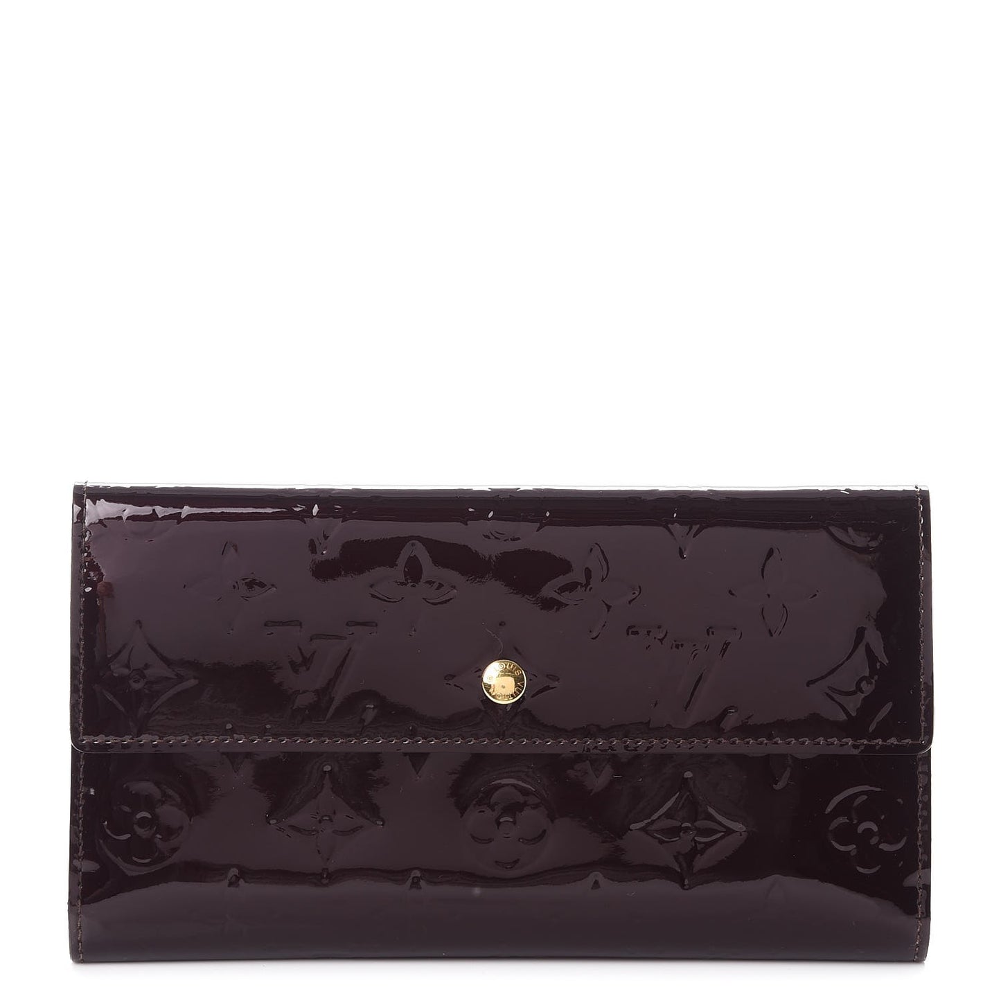 Vernis Porte Tresor International Wallet Amarante