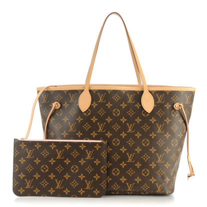 Louis Vuitton Monogram Neo Neverfull MM Rose Ballerine 1 of 8