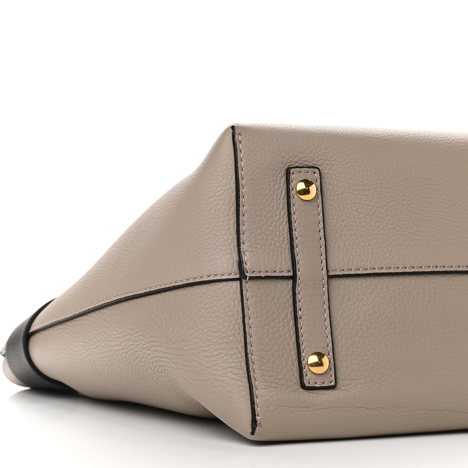Burberry Soft Grain Calfskin Medium Belt Bag Mineral Grey Black 7 of 8
