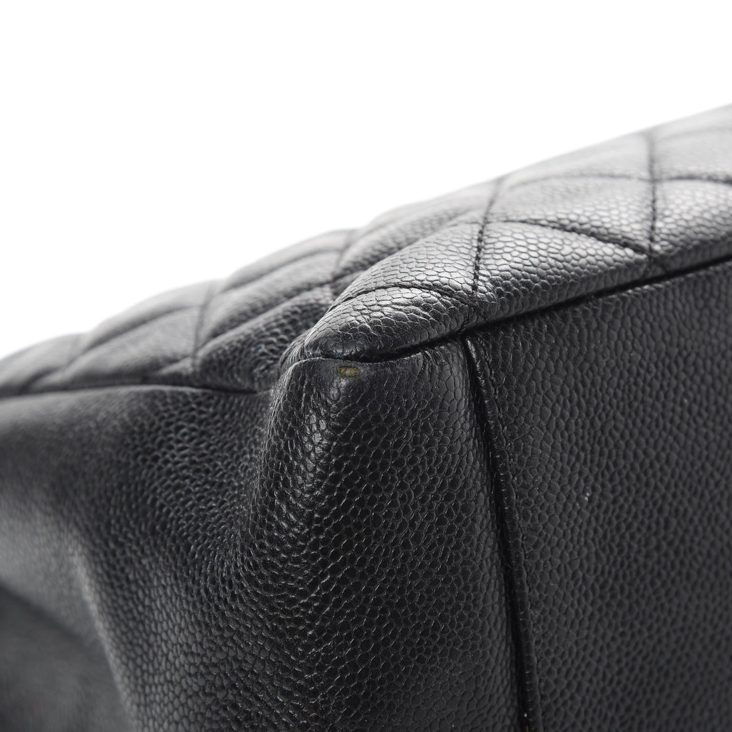 Chanel Caviar Quilted Grand Shopping Tote GST Black 10 of 17