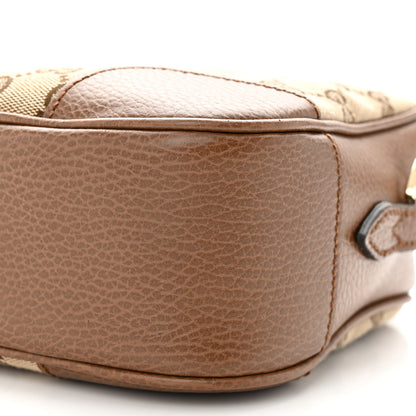 Gucci Monogram Mini Bree Messenger Bag Beige Tabacco 10 of 10