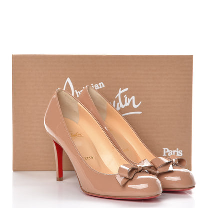 Christian Louboutin Patent Simplenodo 85 Pumps 36.5 Nude 8 of 8