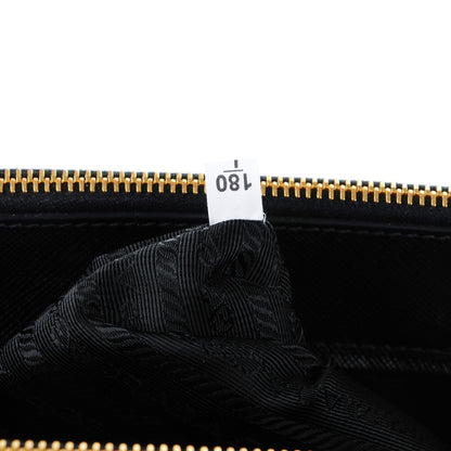 Prada Saffiano Medium Galleria Double Zip Tote Black 8 of 8