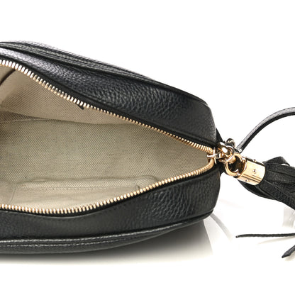 Gucci Pebbled Calfskin Small Soho Disco Bag Black 5 of 19