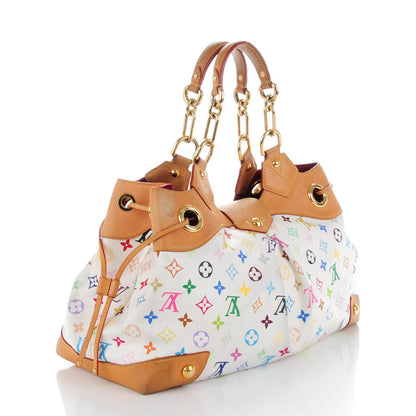 Louis Vuitton Monogram Multicolor Ursula White 3 of 10
