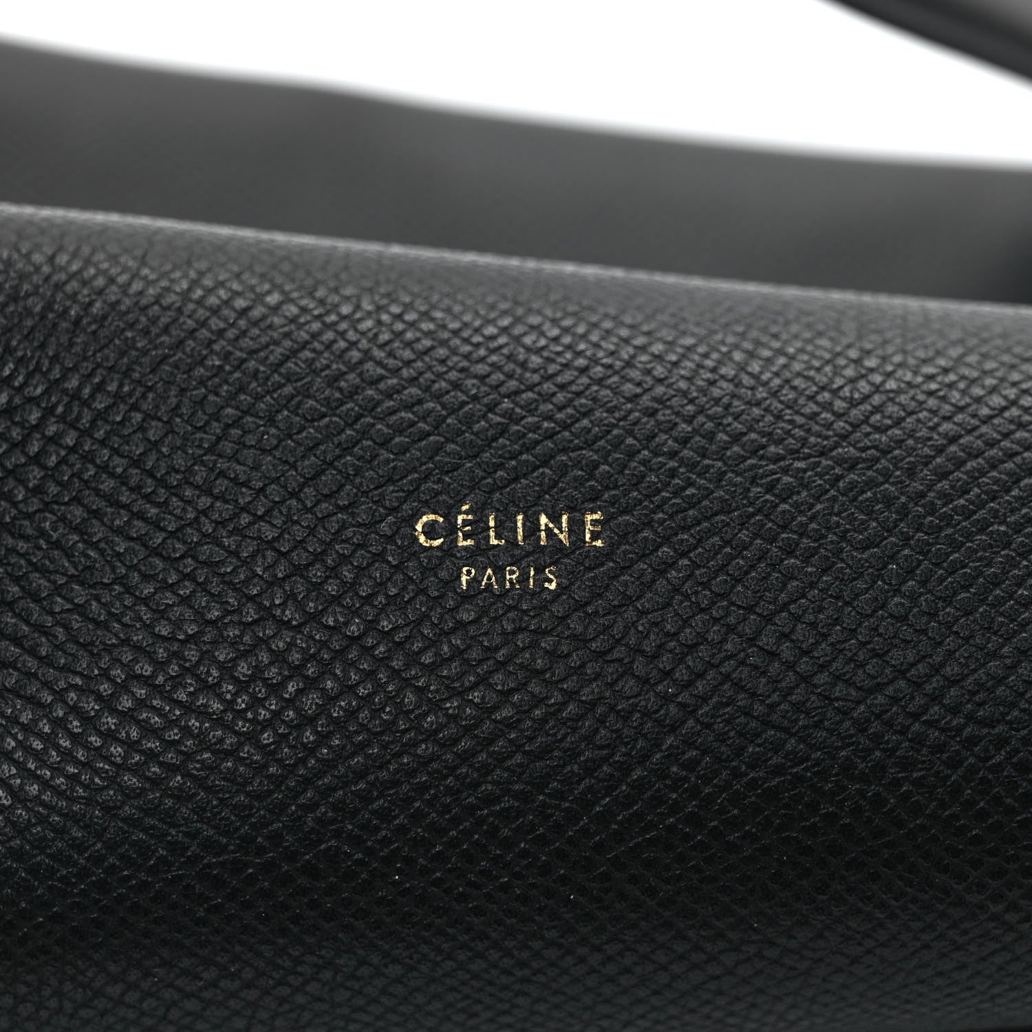 Celine Grained Calfskin Mini Belt Bag Black 6 of 10